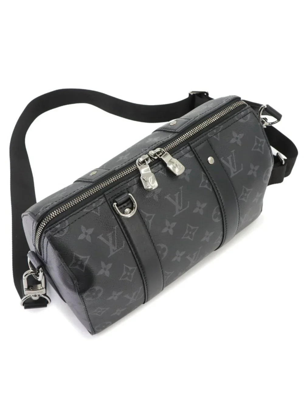Louis Vuitton Monogram Eclipse Reverse City Keepall Shoulder Bag
